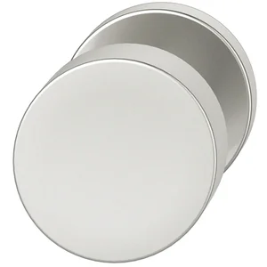 FSB Türknopf 23 0829 03600 FH-AGL fest auf Rosette,Aluminium silber eloxiert