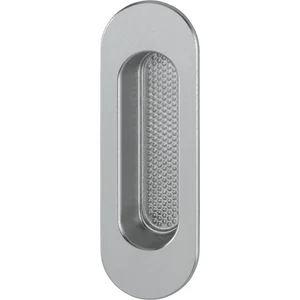 HOPPE Hebeschiebetürmuschel oval, Aluminium Edelstahl Effekt