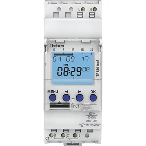 Zeitschaltuhr TR 610 top 3, mit Tages- und Wochenprogramm