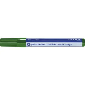 LYRA Permanent-Marker 111 Strichbreite 2-6 mm grün schräge Spitze