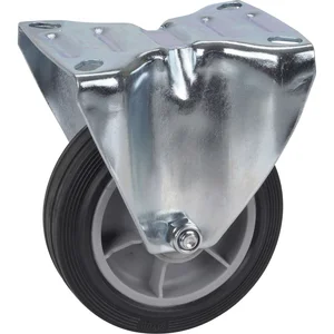 DÖRNER + HELMER Bockrolle TPE PP-Felge 100 mm 70 kg