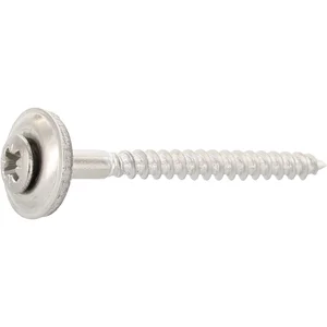 Spenglerschraube 4.5x 35 Pozidriv 2 Edelstahl A2 mit Dichtscheibe ø 15mm vormont