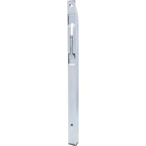 Türkantriegel U-Gehäuse mit Klapphebel. 300 x 18 x 17 mm, Hub 14,verzinkt silber