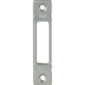 GU Schließteil f. Secury f. Massiv-Automatic-Riegel,Stulp 16mm,verzinkt silber