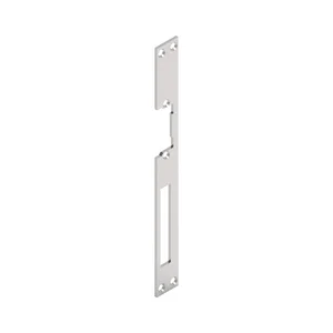 Schließblech zu O&C Türöffner, lang, 250 x 25 x 3 mm, Edelstahl