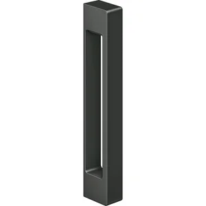 Türgriff KCH1700,zum Kleben,200x26x40mm,Aluminium schwarz matt RAL9005