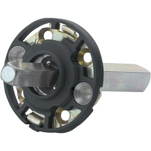 HOPPE Montagemodul UP19/RFL rund, Vierkant 10/72 mm, Stahl schwarz