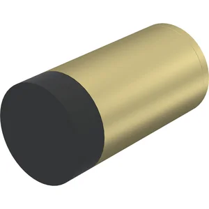 KWS Wandtürpuffer 2070, ø 30 mm, Länge 60 mm, Aluminium messingfärbig eloxiert