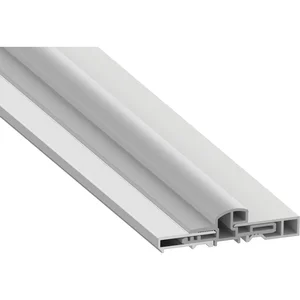 Türschwelle TRANSIT 82 - 100, 5000 mm, Höhe 20 mm, Aluminium silber eloxiert