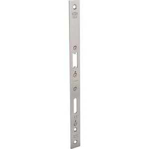BKS Adapterstulp für Fluchttürschlösser Serie 18, eckig, 320x24x3 mm, Edelstahl