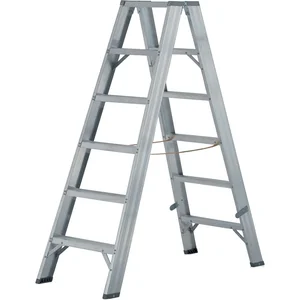 JUST Alu-Stufen-Doppelleiter Type 58 Stufen= 6 Länge=1,50 m