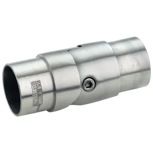 CROSO Gelenkstück für Rohr ø 42,4 x 2,0 mm, Edelstahl geschliffen V2A