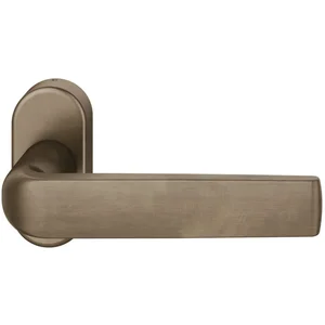 FSB Rahmentürdrücker 09 1267 Hochhaltefeder B ovale Rosette Bronze