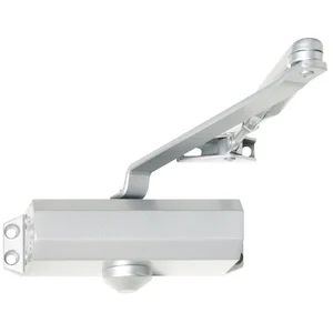 SECOTEC Türschließer TS 10,EN 2/3/4,Gestänge, ohne Feststellung,silber SB-1 BL14