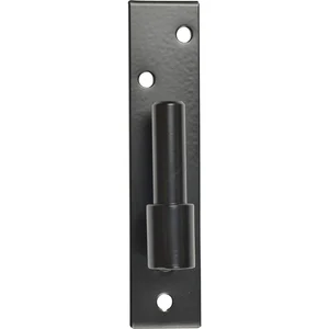 Plattenkegel, Kegeldorn ø 18 mm, Stahl schwarz pulverbeschichtet RAL 9005