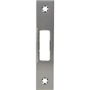 Schließblech für MFV Secury Zusatzfalle 1-flg. Flach 24 x 3 x 120, Edelstahl