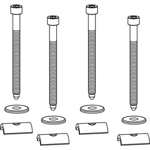 MACO Fiber-Therm Eckverbinder-Befestigungsset oben, Stahl verzinkt (101340)