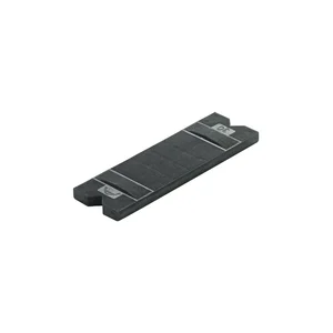 ROTO Bremsklötze 100 x 30 x 6 aus Kunststoff schwarz