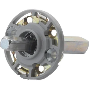 HOPPE Montagemodul UP19/RFL rund, Vierkant 10/62 mm, Stahl aluminiumfarbig