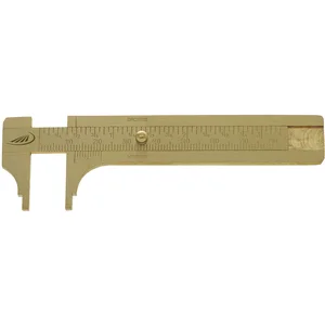 HELIOS PREISSER Knopfmaß Messing Messbereich 0-100 mm