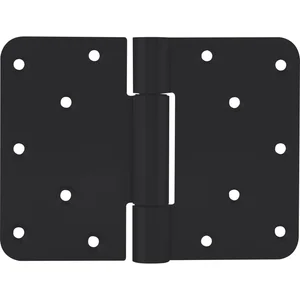 Aufschraubband B 3027 mit festem Stift, 120 x 160 mm, schwarz RAL 9005