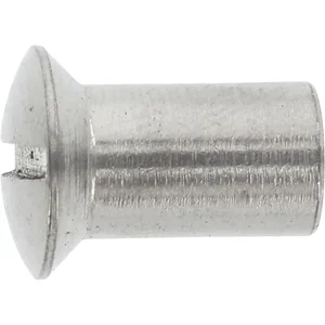 Hülsenmutter Linsensenkkopf M 6x 15 Edelstahl 1.4305 mit Schlitz