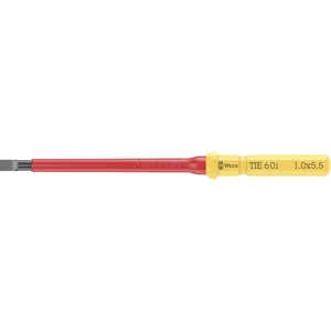 WERA VDE-Wechselklinge KK 60i TIE 1.0 x 5.5 x 157 mm Schlitz
