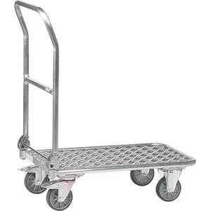 FETRA Klappwagen Aluminium mit Bügel 720 x 450 mm Tragkraft 200 kg