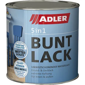 ADLER - 5in1 - Buntlack matt RAL 6005 Moosgrün 125 ml