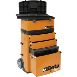 BETA Werkzeug-Trolley C41H mit zwei stapelbaren Modulen