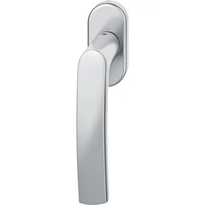 FSB Fenstergriff 34 1015 ovale Rosette 32,5 x 70, Edelstahl matt