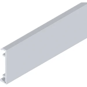 SOLIDO 100/HELM Klipsblende ME minimale Einbauhöhe silber eloxiert L=6000 mm