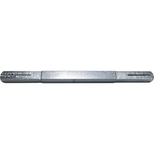 Kerbstift abgesetzt von 8, 5 - auf 8 mm, 140 mm, Stahl verz