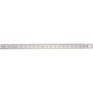 HELIOS PREISSER Stahlmaßstab biegsam 200x13x0.5 mm EG-Prüfzeichen Genauigkeit II