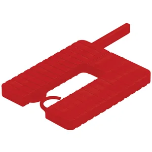 ROTO Euroklick Distanzplatte mit Sperrhaken & Montagehilfe 40 x 30 x 3 rot