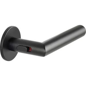 MARCHESI Drückerpaar GEHRUNG Smart Look, Türstärke 50-57 mm, Edelstahl schwarz