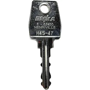 STRENGER Hauptschlüssel EMKA Sperre 43001-48000 vernickelt