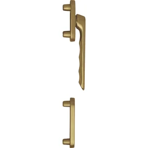 HOPPE Balkontürgriff-Halbgarnitur LIÈGE - außen flach, bronze