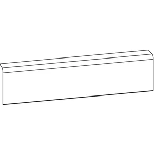 GU-966/200 Abdeckschiene unten P1602 silber L=1935 mm