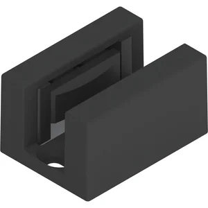 HELM Bodenführung SmartGuide G spielfrei für Glas 8-12,76 mm schwarz matt