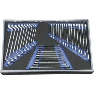GEDORE Steckschlüssel-Satz 2005 CT4-2-7 in 4/4 CT-Modul 39-teilig