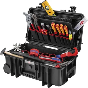 KNIPEX Werkzeugkoffer Robust26 Move Sanitär 550x225x350 mm 17-teilig