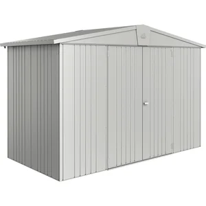 BIOHORT Gerätehaus Europa 4A silber-metallic