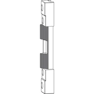 MACO Drehbandsicherung Rahmenteil PVC, GEALAN S7000/S8000/S9000, silber (367731)