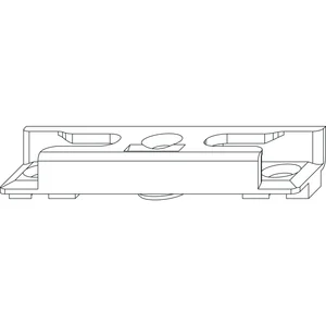 MACO Schließteil iS Euronut 7/8/4, Falzluft 12 mm, Positionszapfen 12x3 (96691)