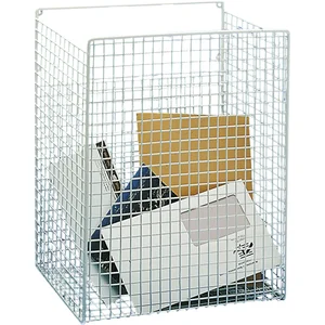 RENZ Postkorb zur Montage innen, 400 x 350 x 150 mm, weiß kunststoffbeschichtet