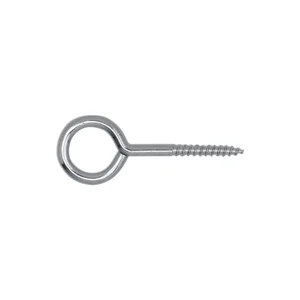 Ringschraube mit Holzgewinde 16x 6mm Stahl verzinkt-blau