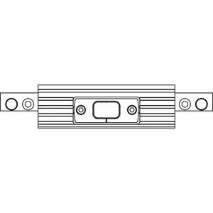 ROTO Deckelbrücke Nr. 100 für Bodenschwelle EIFEL TB Aluminium