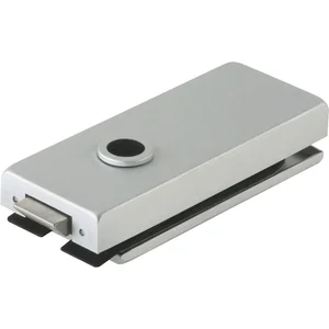 Schloss Studio Classic unversperrbar, Glas 8 mm, silber eloxiert (10.002)