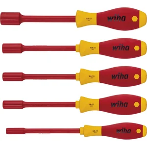 WIHA E-Schraubendreher Set SoftFinish VDE Außensechskant 5-tlg